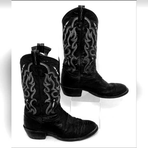 Tony Lama Other - Tony Lama Designe Men's Bonham Smooth Ostrich Western Boots - Round Toe Sz 10.5D